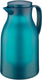 Cilio - Monza 34 Ounce Turquoise Insulated Tempered Glass Core Beverage Server-Hot/Cold Carafe-Coffee Pitcher - C544572