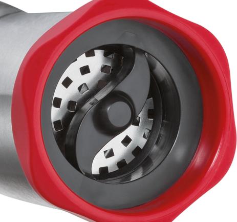 Cilio - Piccante 2.75" Stainless Steel And Glass Chili Mill - C613018