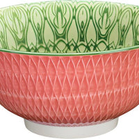 Cilio - Rhombuses 6" 17 fl. oz Porcelain Bowl - C107777