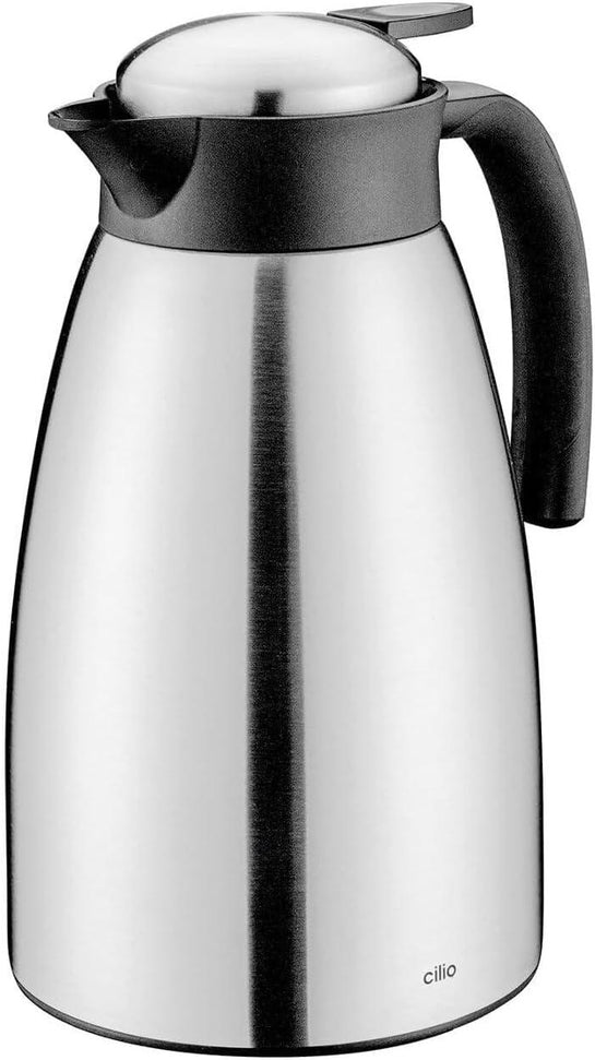 Cilio - Savona 51 fl. oz. Stainless Steel Insulated Double-Wall Beverage Server - C544084