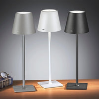 Cilio - Sole 13.75" Black LED Table Lamp - C190656