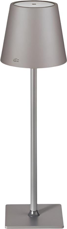 Cilio - Sole 13.75" Grey LED Table Lamp - C190649