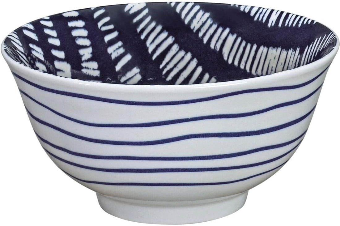 Cilio - Stripes 6" 17 fl. oz Porcelain Bowl - C107739