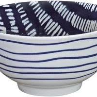 Cilio - Stripes 6" 17 fl. oz Porcelain Bowl - C107739