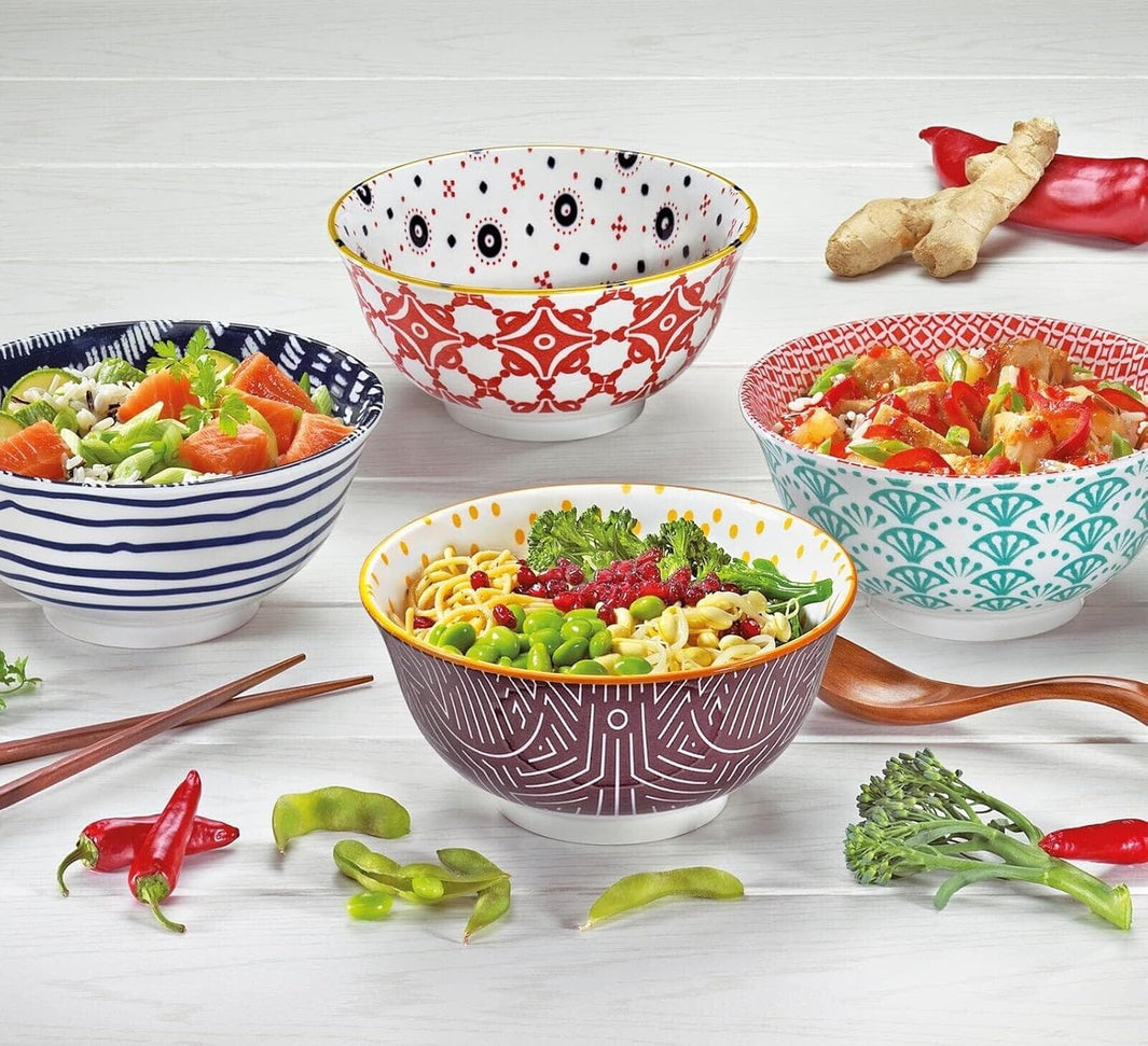 Cilio - Tiles 6" 17 fl. oz Porcelain Bowl - C107654