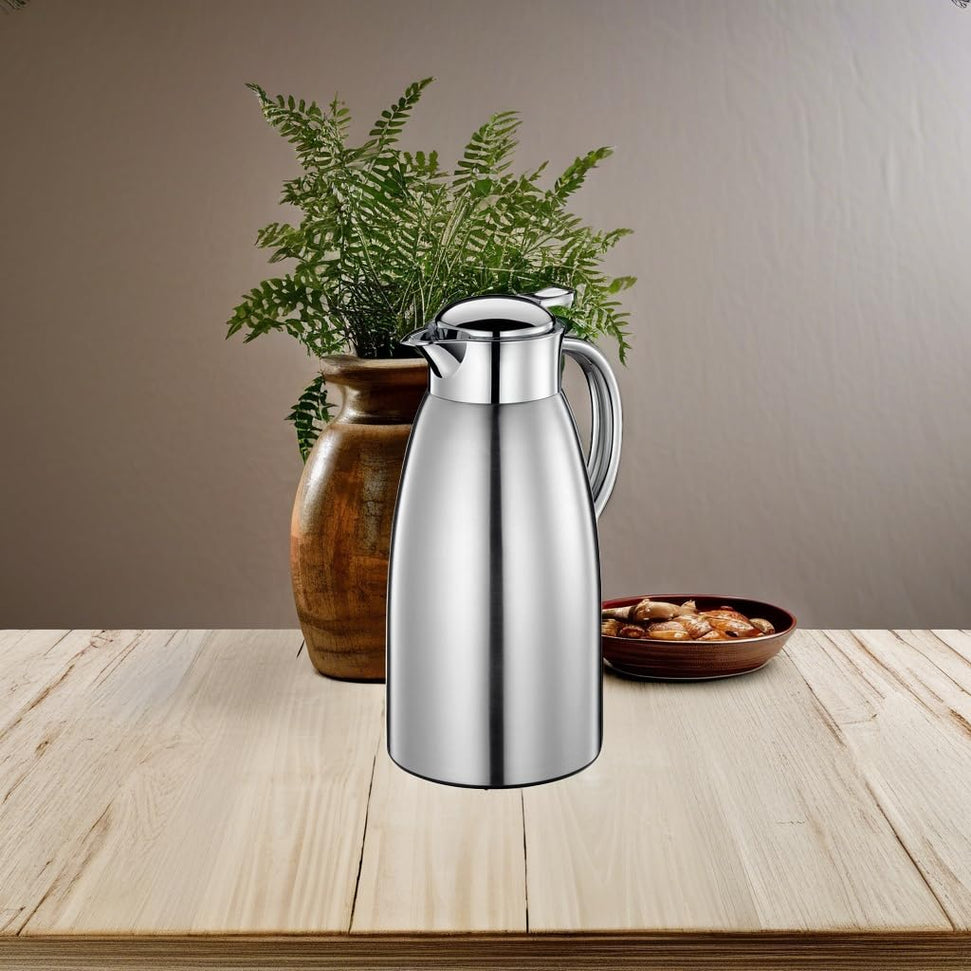 Cilio - Triest 68 Ounce Stainless Steel Double Wall Insulated Beverage Server - C544190