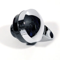 Cilio - Venezia 34 fl. oz. Black Stainless Steel Insulated Beverage Server with Tempered Glass Liner - C543865