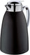 Cilio - Venezia 34 fl. oz. Black Stainless Steel Insulated Beverage Server with Tempered Glass Liner - C543865