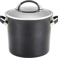 Circulon - 11 PC Black Symmetry Hard Anodized Cookware Set Black - 87376