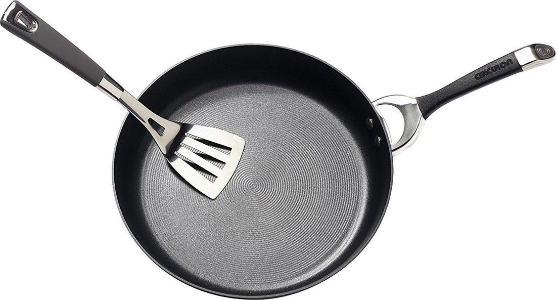 Circulon - 11 PC Black Symmetry Hard Anodized Cookware Set Black - 87376