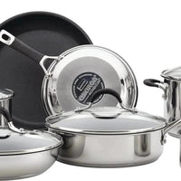 Circulon - 11 PC Momentum Stainless Steel Cookware Set - 78003