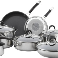 Circulon - 11 PC Momentum Stainless Steel Cookware Set - 78003