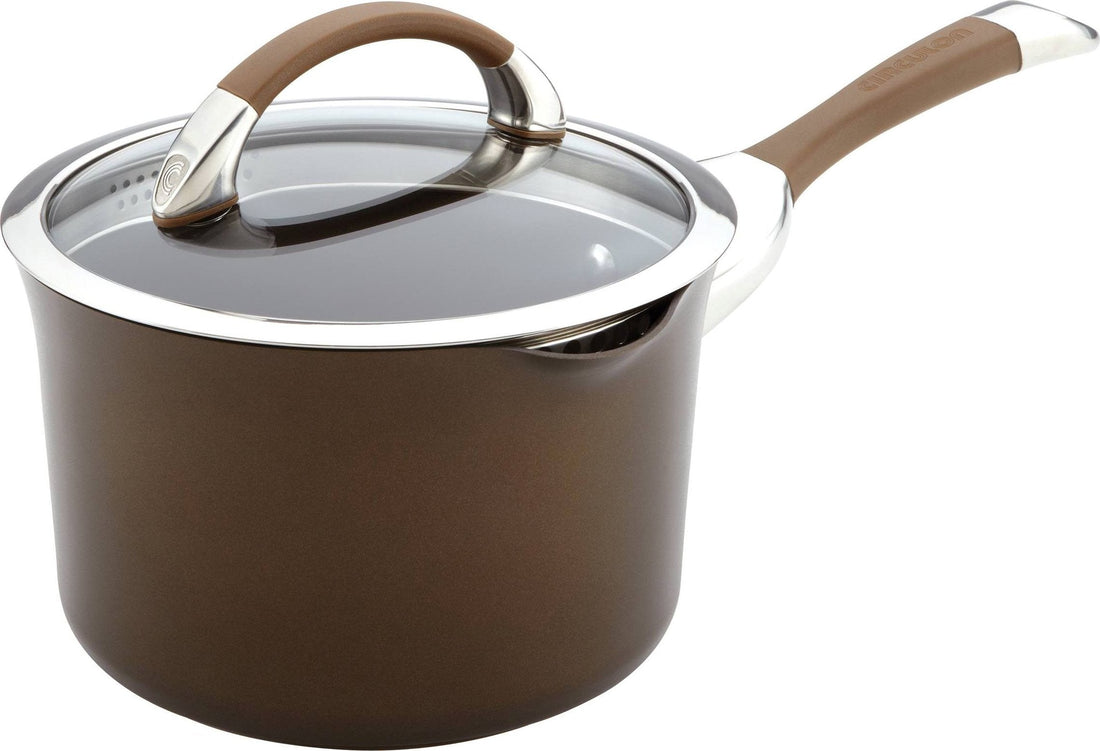 Circulon - 11 PC Symmetry Hard Anodized Cookware Set Chocolate - 82765