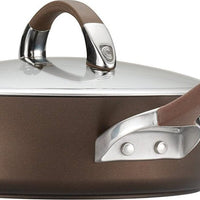 Circulon - 11 PC Symmetry Hard Anodized Cookware Set Chocolate - 82765