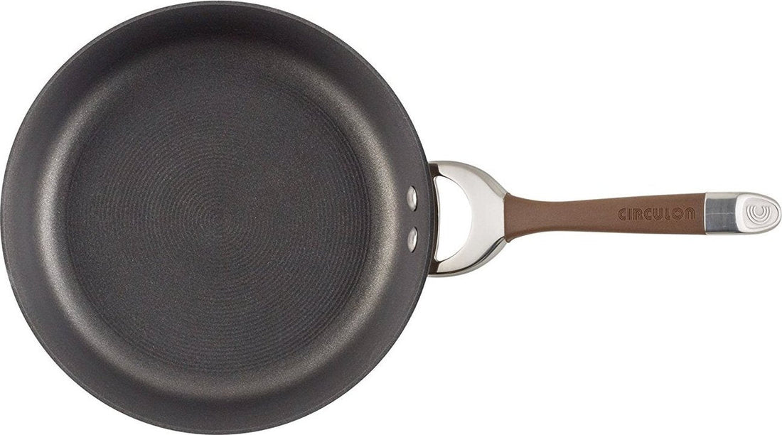 Circulon - 11 PC Symmetry Hard Anodized Cookware Set Chocolate - 82765