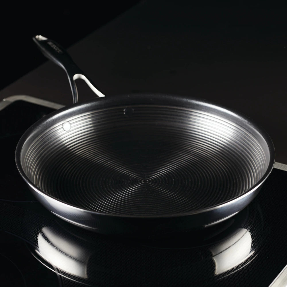 Circulon - 12.5", 32 cm SteelShield C-Series Tri-Ply Clad Nonstick Fry Pan with Helper Handle - 30015