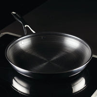 Circulon - 12.5", 32 cm SteelShield C-Series Tri-Ply Clad Nonstick Fry Pan with Helper Handle - 30015
