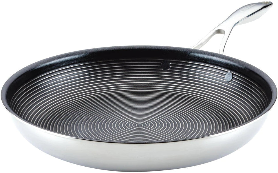 Circulon - 12.5", 32 cm SteelShield C-Series Tri-Ply Clad Nonstick Fry Pan with Helper Handle - 30015