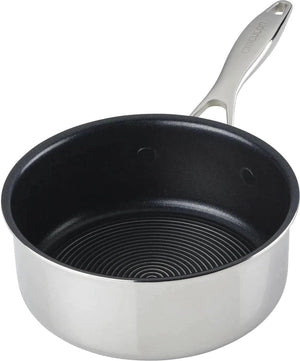 Circulon - 2 QT, 1.9 L SteelShield C-Series Tri-Ply Clad Covered Nonstick Saucepan with Lid - 30014