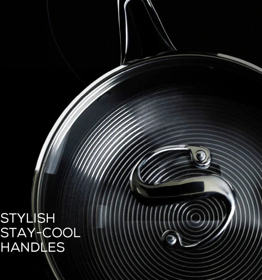 Circulon - 2 QT, 1.9 L SteelShield C-Series Tri-Ply Clad Covered Nonstick Saucepan with Lid - 30014