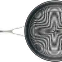 Circulon - 3.5 QT, 3.3 L C-Series Tri-Ply Clad Covered Nonstick Chef Pan with Lid and Stainless-Steel Scraping Spoon - 30017