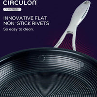 Circulon - 8.5", 22 cm SteelShield C-Series Tri-Ply Clad Nonstick Fry Pan - 30033