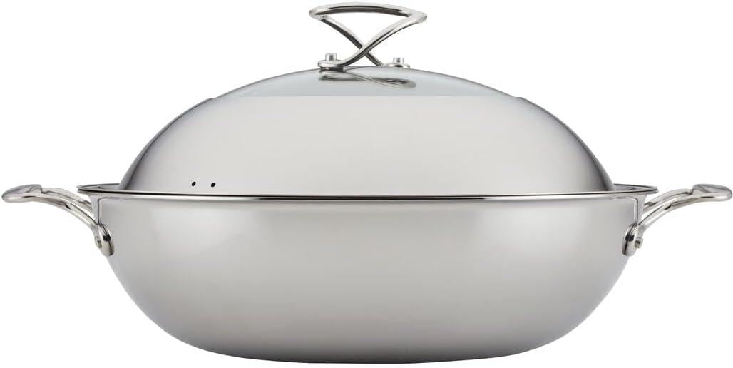 Circulon - C-Series 14" Nonstick Wok with Glass Lid - 30053