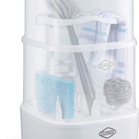 Clorox - 2-Tier Electric Steam Sanitizer for Kitchen Utensils, Bathroom Accessories and Brushes - 86900