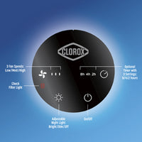 Clorox - Tabletop True HEPA Air Purifier - 11020
