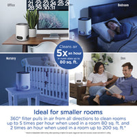 Clorox - Tabletop True HEPA Air Purifier - 11020