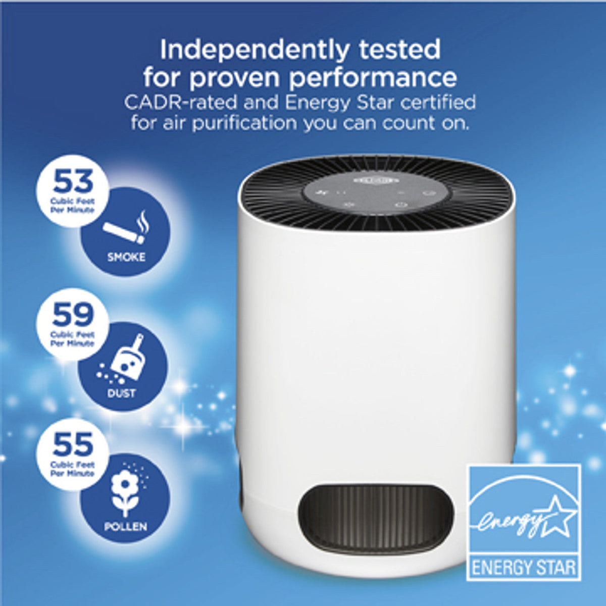 Clorox - Tabletop True HEPA Air Purifier - 11020