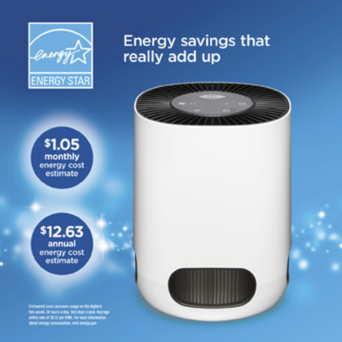 Clorox - Tabletop True HEPA Air Purifier - 11020