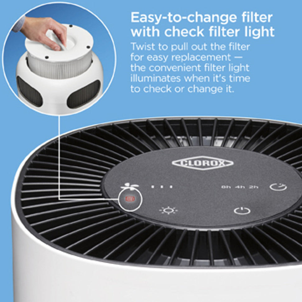 Clorox - Tabletop True HEPA Air Purifier - 11020