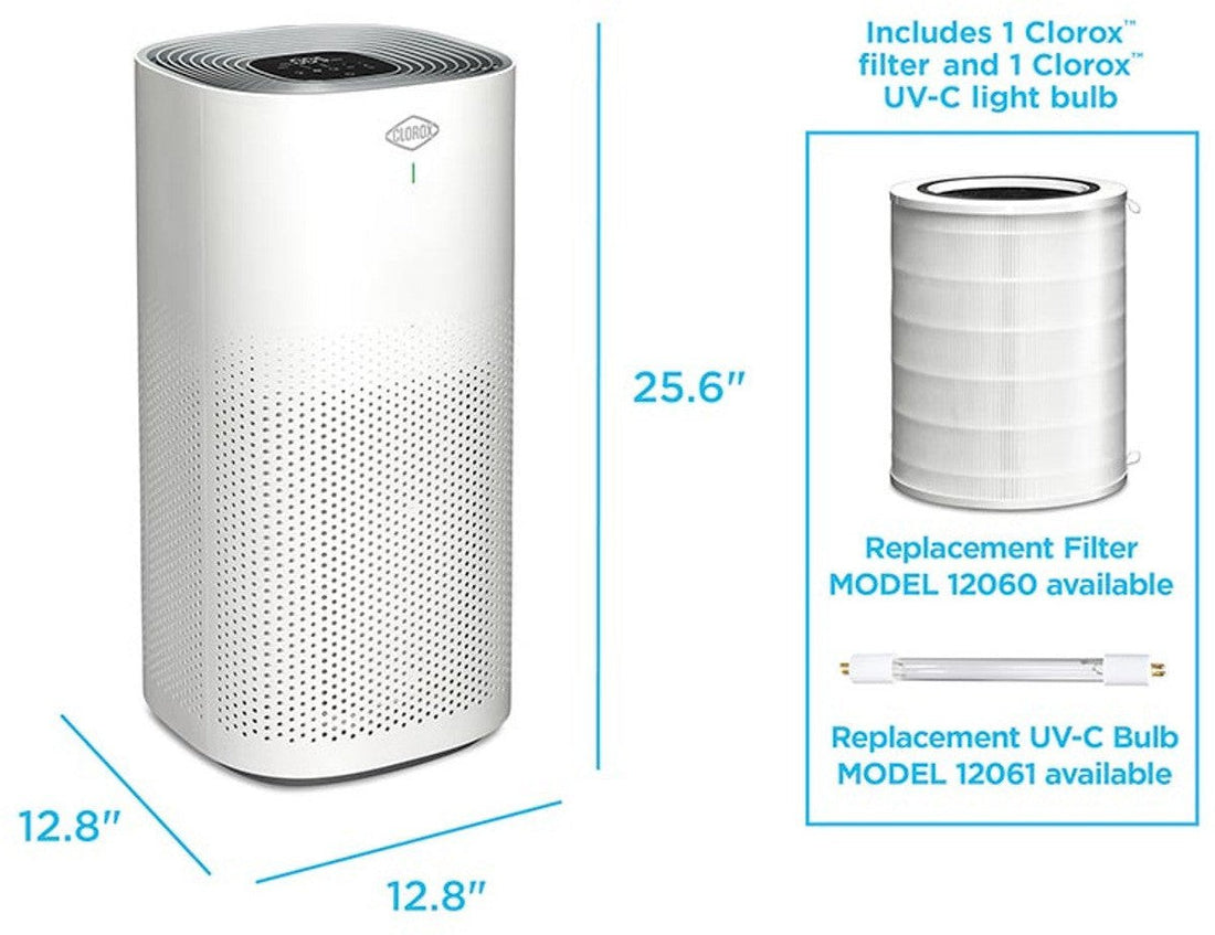 Clorox - Ultra Air Purifier with UV-C Light - 11060