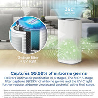 Clorox - Ultra Air Purifier with UV-C Light - 11060