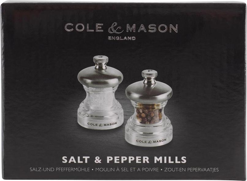Cole & Mason - Button Mini Salt & Pepper Mill Set - HP03760U