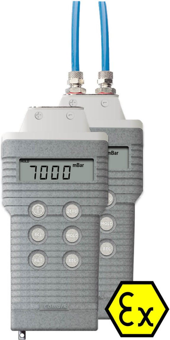 Comark - 0-100 PSI Intrinsically Safe Pressure Meter - C9507/IS (Pre-Order Now, ETA 3-4 Weeks)