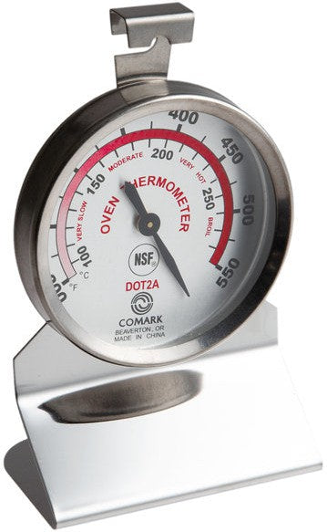Comark - 2" Stainless Steel Dial Oven Thermometer - DOT2AK