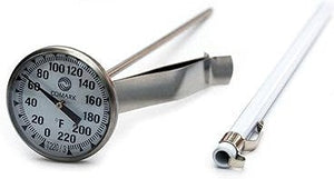 Comark - 8" Pocket Probe Dial Thermometer (0 to 220 °F) - T220/38A