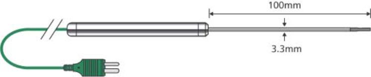 Comark - Stainless-Steel Oven Meat Penetration Probe with 7 Feet Lead, Type-K - PK23M (Pre-Order Now, ETA 3-4 Weeks)
