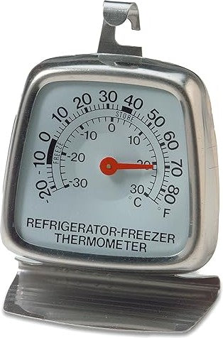 Comark - Stainless Steel Refrigerator/Freezer Thermometer - ERF1K