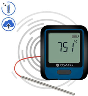 Comark - WiFi Temperature Data Logger with Thermocouple Probe - RF314‐TC