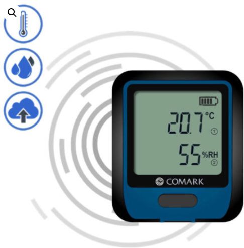 Comark - WiFi Temperature and Humidity Data Logger - RF313‐TH