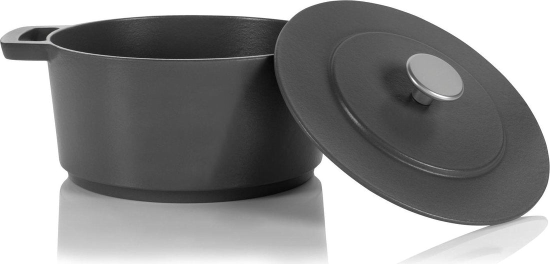 Combekk - Concrete 4L Rails Edition Cast Iron Dutch Oven - 75100224CC - DISCONTINUED