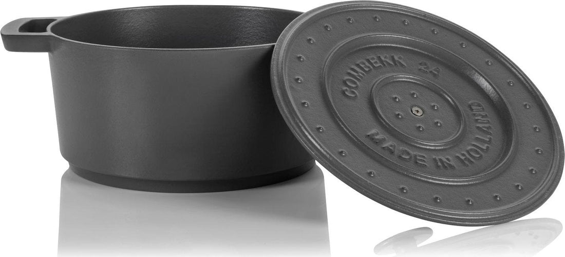 Combekk - Concrete 4L Rails Edition Cast Iron Dutch Oven - 75100224CC - DISCONTINUED