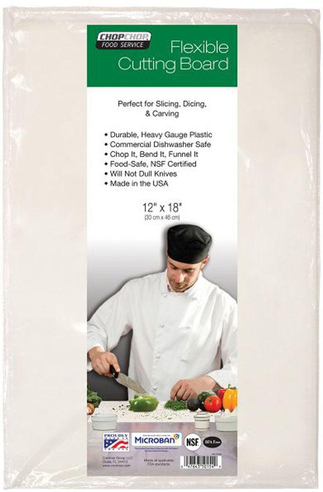 Conimar - 12" x 18" Chop Chop Clear Flex Cutting Board - CO75154