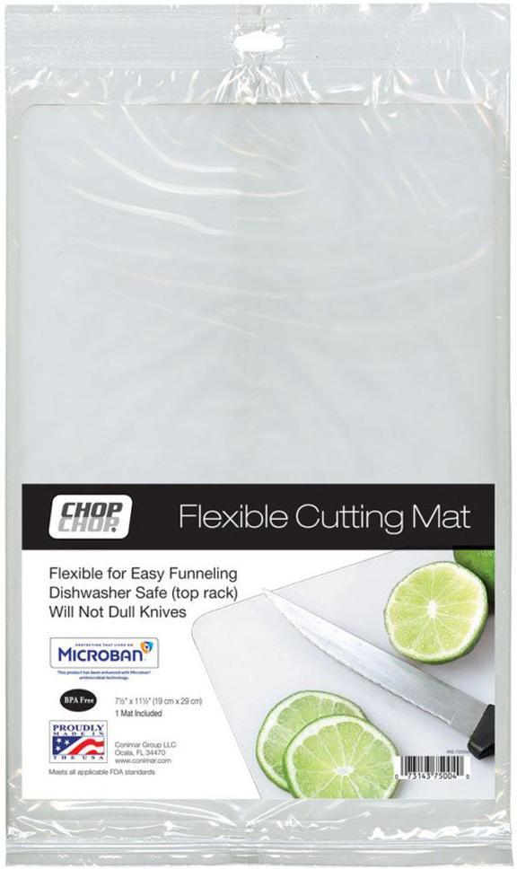 Conimar - 7.5" x 11.5" Chop Chop Mini Flex Clear Mat - CO75004