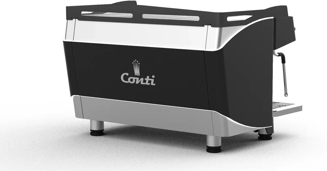 Conti - 2 Group NGC TC Black Espresso Machine - NG-C TC 2 Group