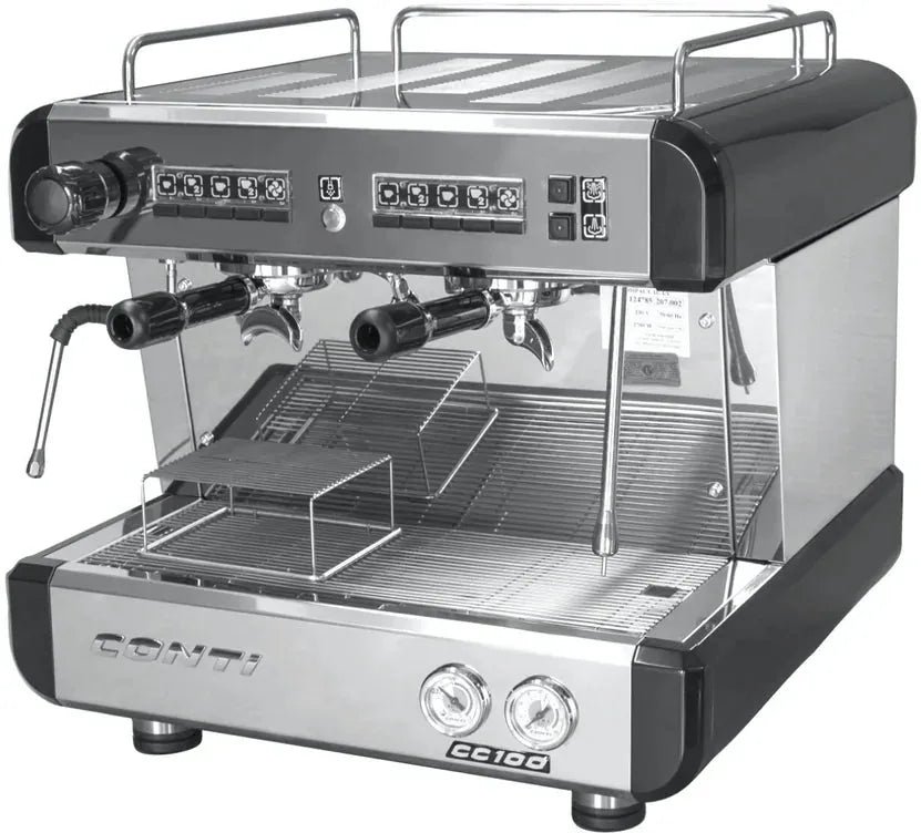 Conti - CC100 2 Group Compact Espresso Machine with ATS - CC100-2G-Compact-ATS