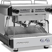 Conti - CC100 2 Group Compact Espresso Machine with ATS - CC100-2G-Compact-ATS